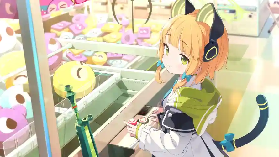 4k商店壁纸-橱窗 - 水枪-猫尾「哲风壁纸」
