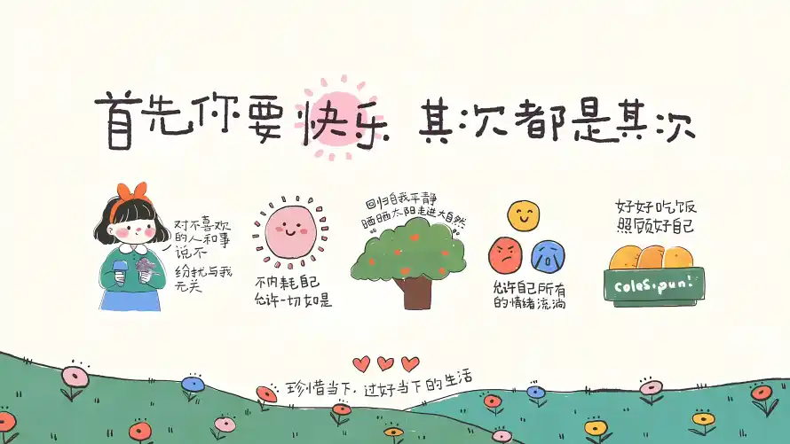 4k励志壁纸 - 卡通 - 可爱 - 太阳「哲风壁纸」