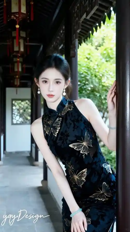 4k园林壁纸 - 国风 - 好看 - 廊下「哲风壁纸」