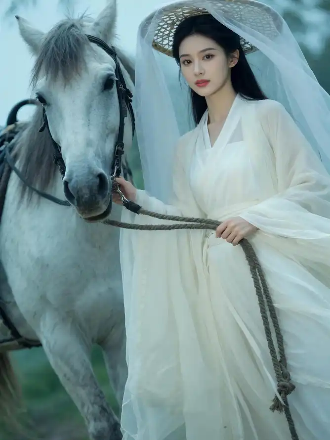 4k侠女壁纸 - 古装 - 古风 - 户外「哲风壁纸」