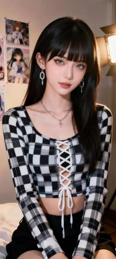 4k卧室壁纸 - 女生 - 好看 - 耳饰「哲风壁纸」