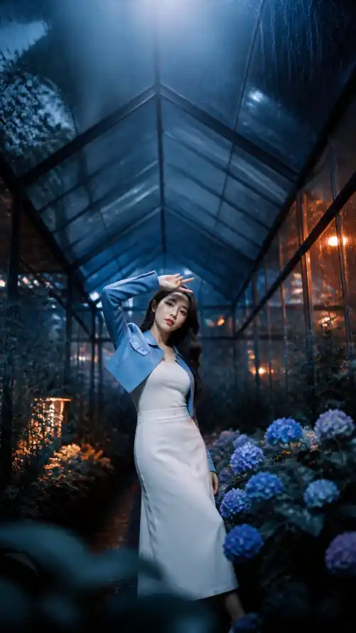 4k光影壁纸 - 冷艳 - 冷调 - 夜景「哲风壁纸」