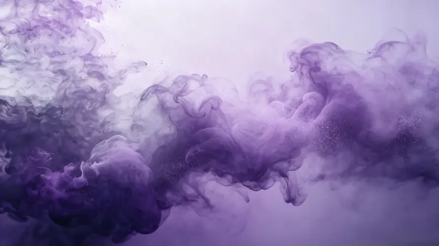 3k好看壁纸-水墨感与弥散-淡紫背景壁纸推荐「哲风壁纸」