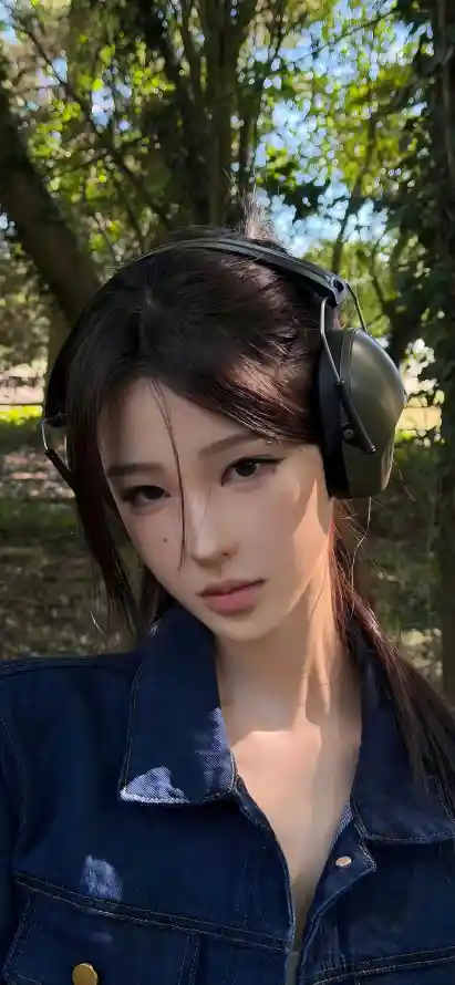 4k人像壁纸 - 夏日 - 户外 - 树林「哲风壁纸」