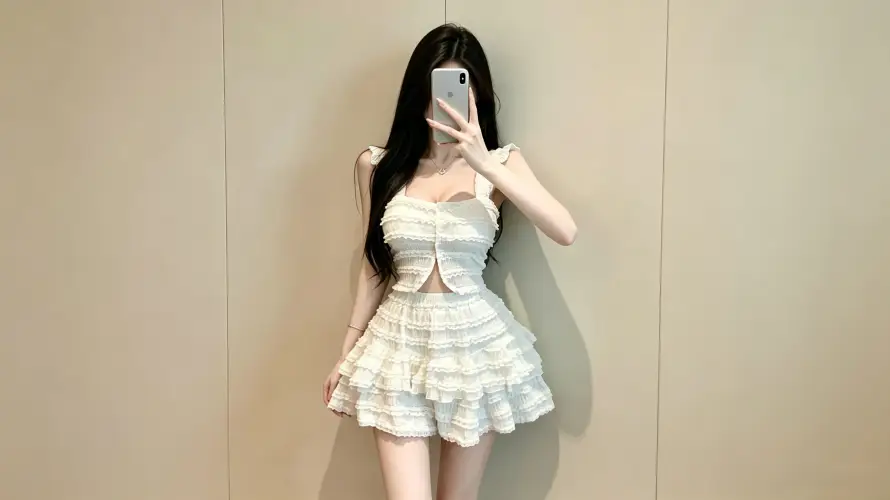 4k好看壁纸 - 室内 - 少女 - 自拍「哲风壁纸」