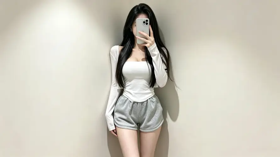 4k好看壁纸 - 美女 - 辣妹 - 好身材「哲风壁纸」