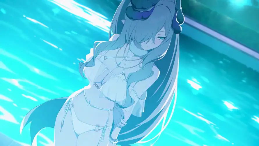 4k少女壁纸-帽子 - 日系-水面「哲风壁纸」
