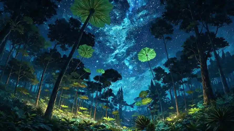 4k夜晚壁纸 - 夜空 - 奇幻 - 好看「哲风壁纸」