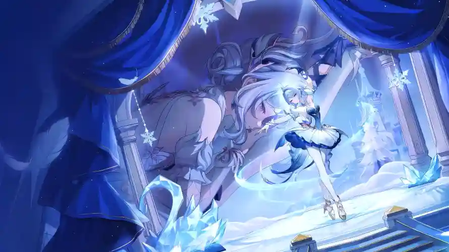 4k剧院壁纸-原神 - 少女-白丝「哲风壁纸」