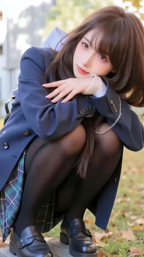 4k户外壁纸 - 甜妹 - 美女 - 草地「哲风壁纸」