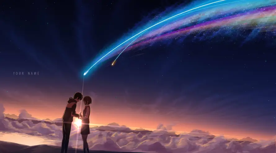 4k云海壁纸 - 夜空 - 山顶 - 彗星「哲风壁纸」