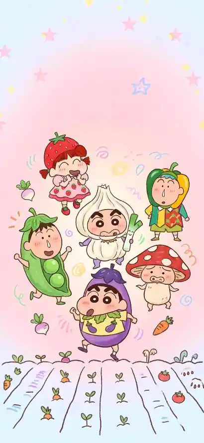 4kQ版壁纸 - 可爱 - 童趣 - 菜园「哲风壁纸」