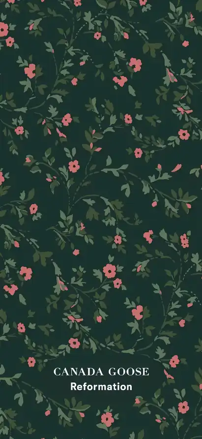 4k卡通壁纸 - 枝叶 - 碎花 - 鲜花「哲风壁纸」