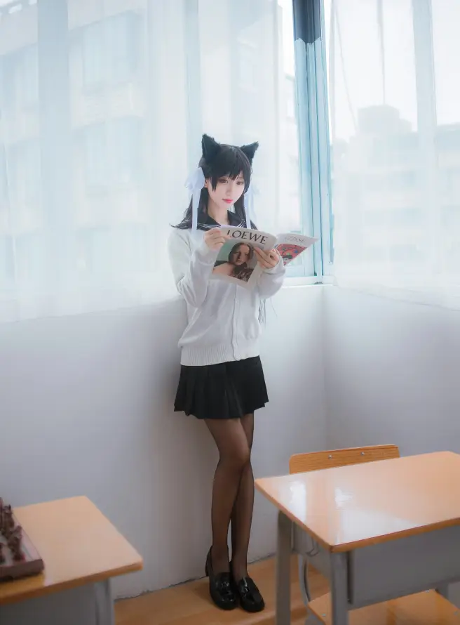 4kjk壁纸 - 兽耳 - 制服 - 少女「哲风壁纸」