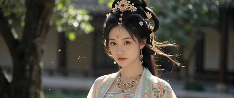 4k发簪壁纸 - 古装 - 庭院 - 步摇「哲风壁纸」 4k发簪壁纸 - 古装 - 庭院 - 步摇「哲风壁纸」