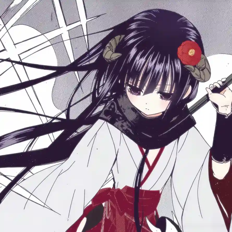 4k动漫壁纸 - 和服 - 围巾 - 头像「哲风壁纸」