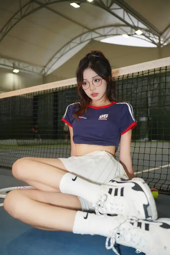 4k写真壁纸 - 少女 - 球网 - 白袜「哲风壁纸」