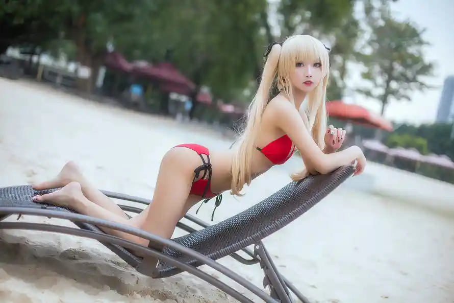 4k夏日壁纸 - 少女 - 户外 - 水着「哲风壁纸」