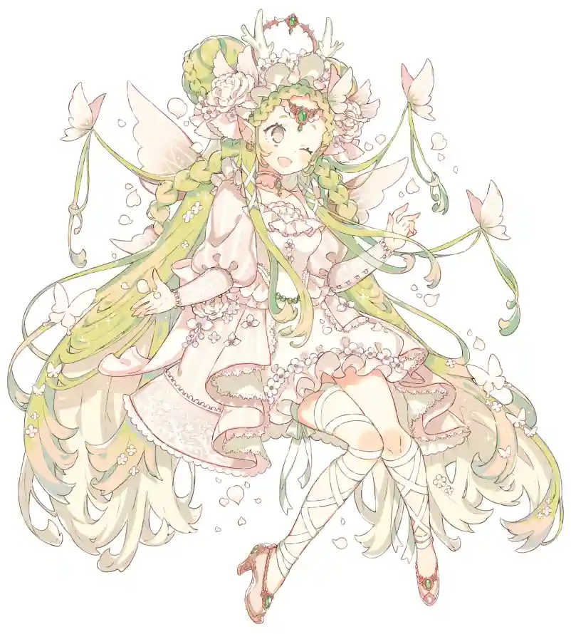 4k卡通壁纸 - 少女 - 插画 - 森系「哲风壁纸」