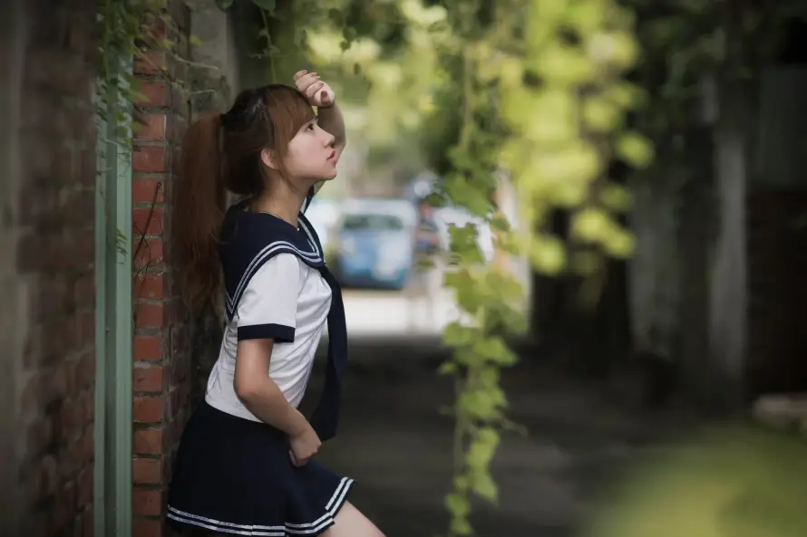4k户外壁纸 - 校服 - 清新 - 短裙「哲风壁纸」 4k户外壁纸 - 校服 - 清新 - 短裙「哲风壁纸」
