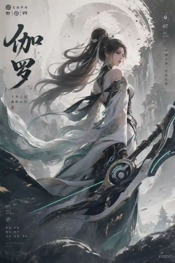 4k伽罗壁纸 - 古风 - 国风 - 女侠「哲风壁纸」