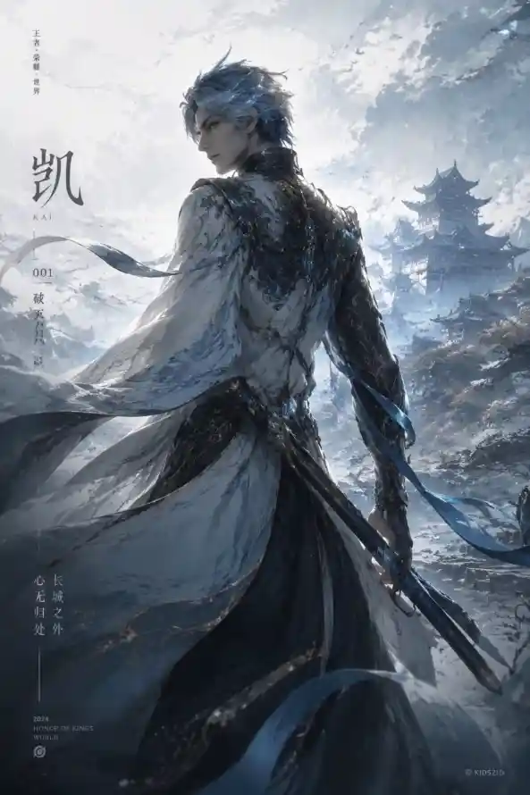 4k云雾壁纸 - 凯 - 铠 - 侧身「哲风壁纸」