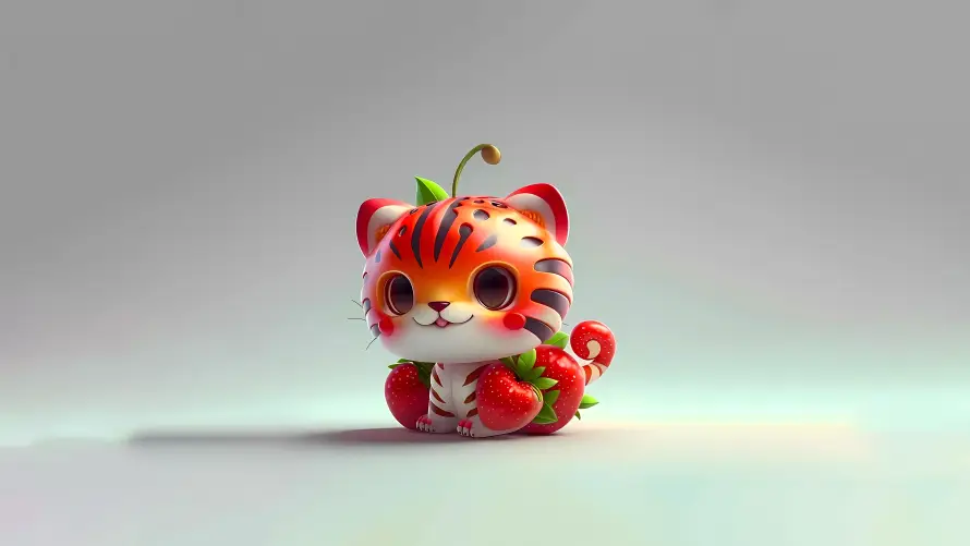 4k3D壁纸 - Q版 - 卡通 - 可爱「哲风壁纸」