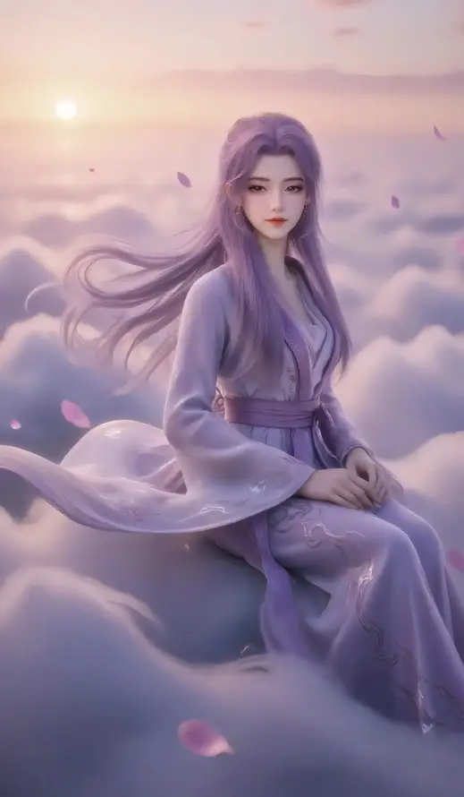 4k云海壁纸 - 云霄 - 仙侠 - 仙子「哲风壁纸」