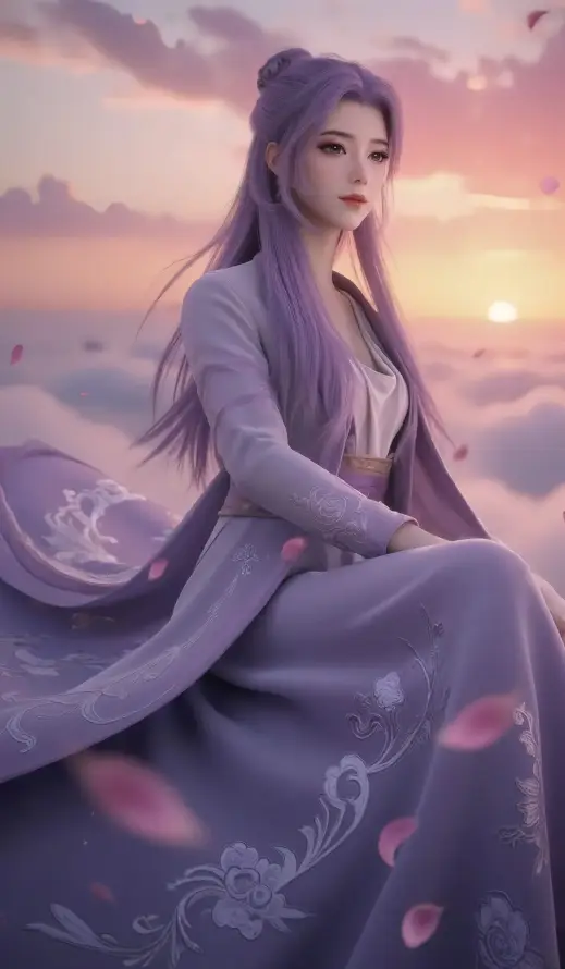 4k云海壁纸 - 云霄 - 仙侠 - 仙子「哲风壁纸」