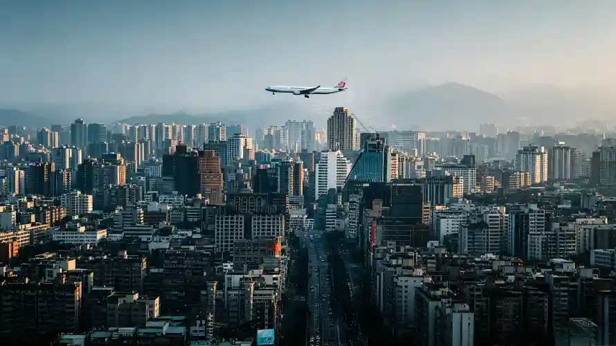 3k好看壁纸-晨雾 - 楼群-街道「哲风壁纸」