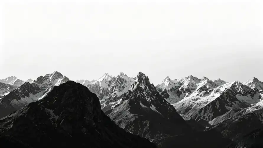 3k天空壁纸-好看 - 山峰-山景「哲风壁纸」