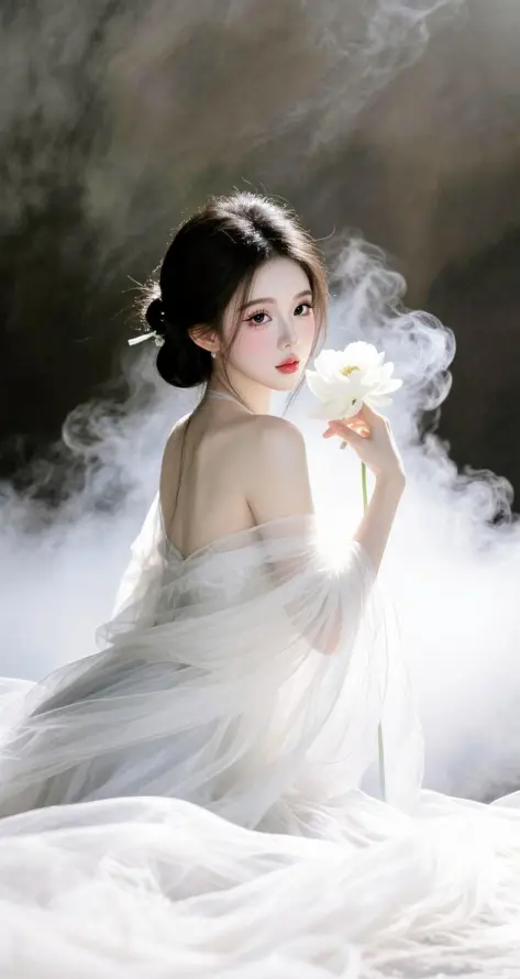 4k写真壁纸 - 回眸 - 好看 - 手机「哲风壁纸」