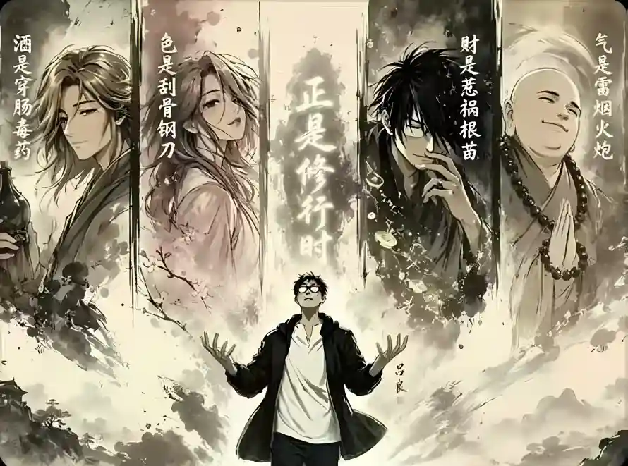4k云雾壁纸-动漫 - 古风-吕良「哲风壁纸」