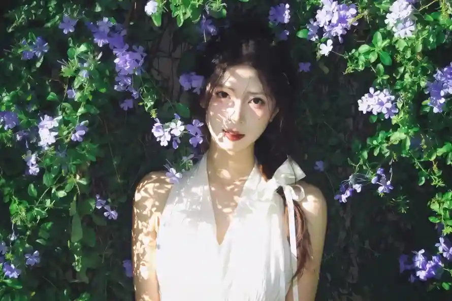2k人像壁纸-光斑 - 夏日-户外「哲风壁纸」