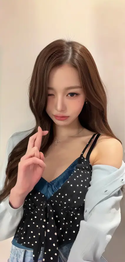 4k淡妆壁纸 - 美女 - 张元英 - 甜酷风「哲风壁纸」
