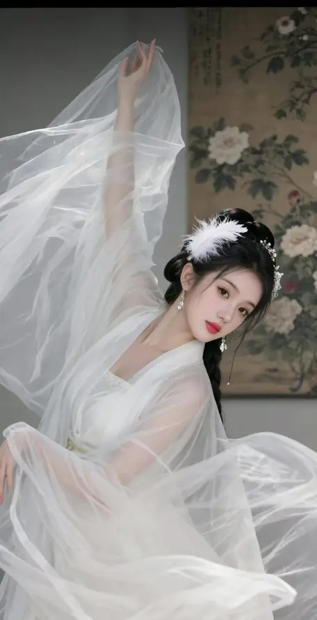 4k仙气壁纸 - 好看 - 手机 - 汉服「哲风壁纸」