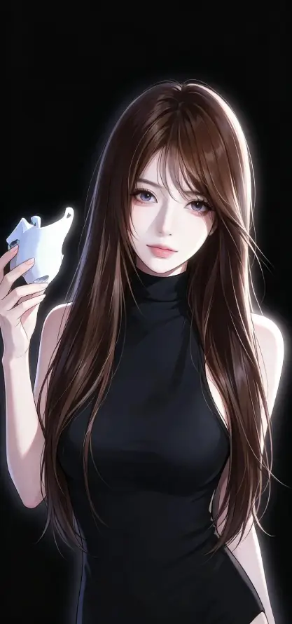 4k光影壁纸 - 冷艳 - 女生 - 好看「哲风壁纸」