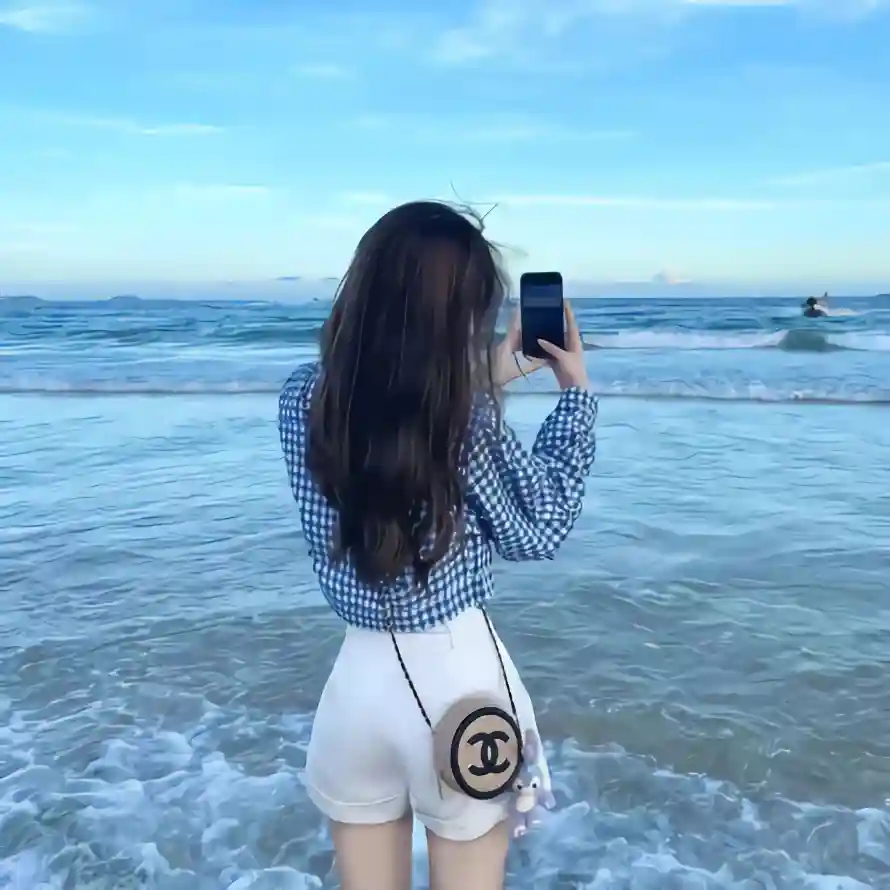 4k晴天壁纸 - 沙滩 - 浅滩 - 海浪「哲风壁纸」