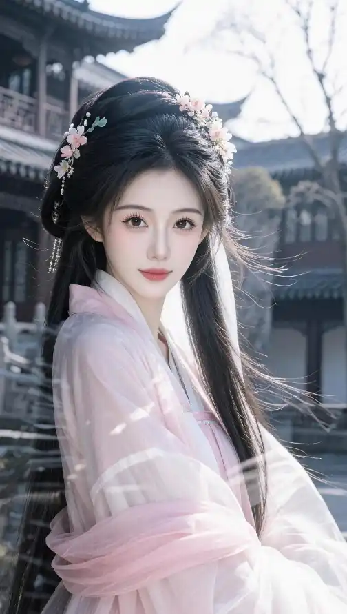 4k人像壁纸 - 发饰 - 古风 - 手机「哲风壁纸」
