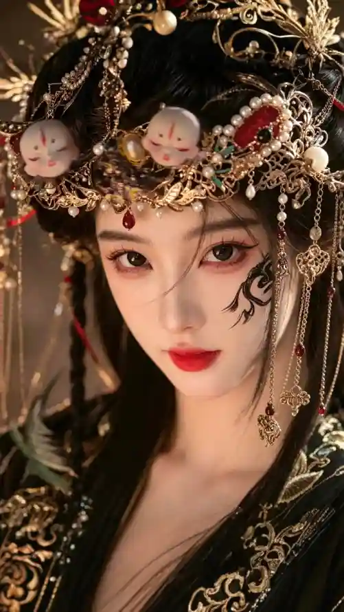 4k刺绣壁纸 - 古风 - 好看 - 汉服「哲风壁纸」