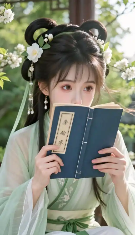 4k园林壁纸 - 好看 - 户外 - 持书「哲风壁纸」