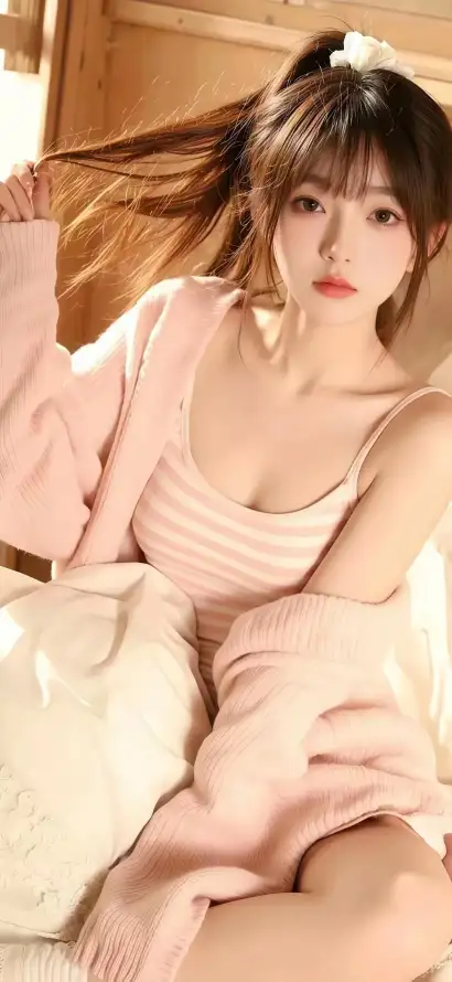 4k卧室壁纸 - 好看 - 少女 - 居家「哲风壁纸」