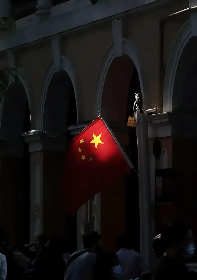 4k夜色壁纸 - 户外 - 红色 - 街景「哲风壁纸」