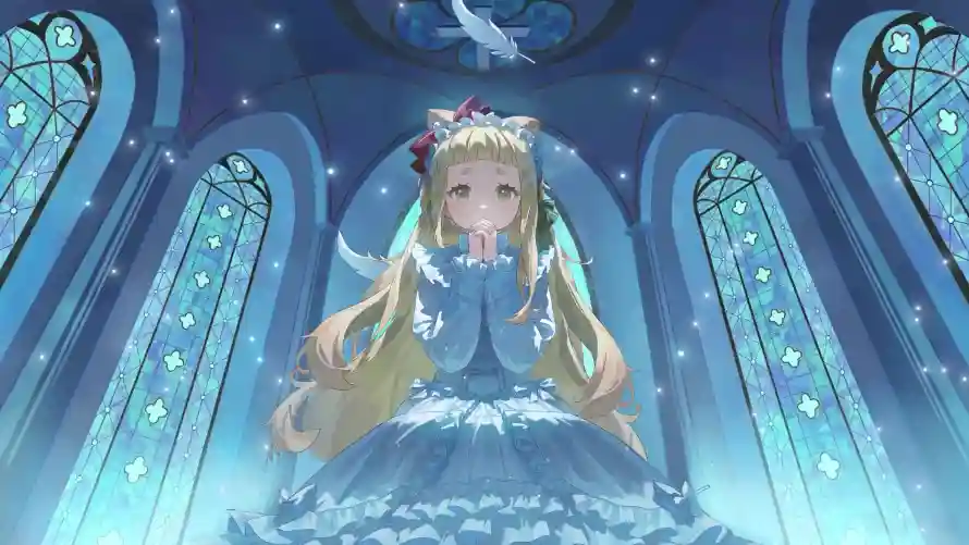 5k彩窗壁纸-教堂 - 星光-梦幻「哲风壁纸」