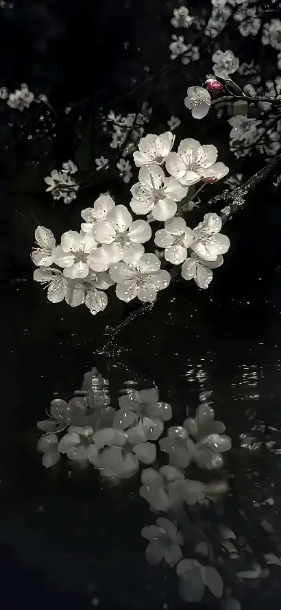 4k夜晚壁纸 - 暗夜 - 暗调 - 梨花「哲风壁纸」