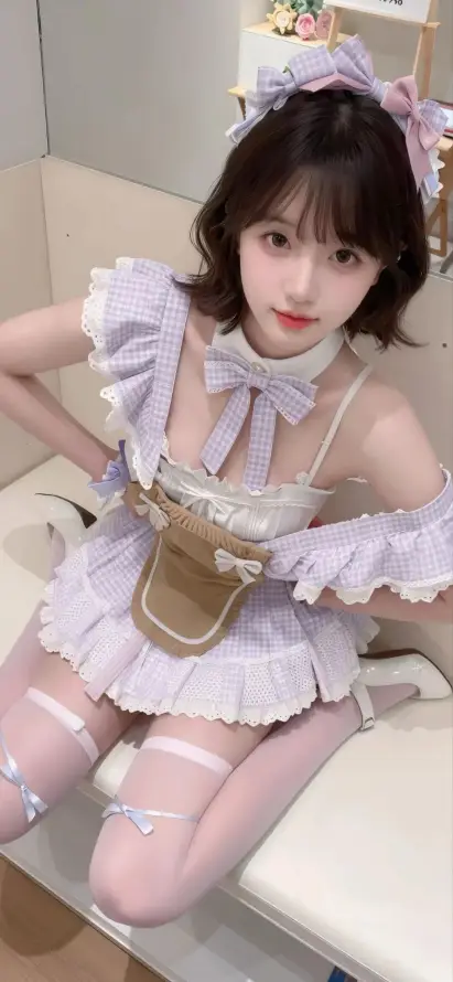 4k发饰壁纸 - 围裙 - 好看 - 少女「哲风壁纸」
