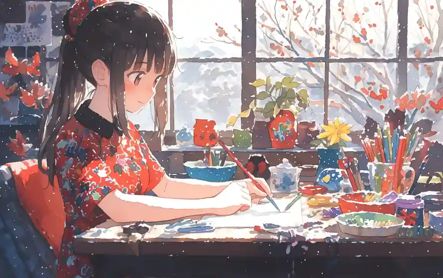 4k书桌壁纸 - 创作 - 动漫 - 女孩「哲风壁纸」 4k书桌壁纸 - 创作 - 动漫 - 女孩「哲风壁纸」