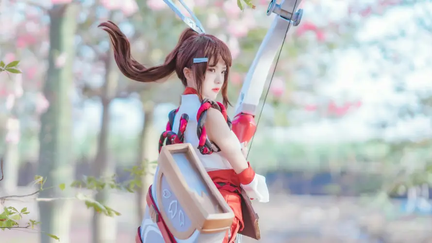 4k伽罗壁纸 - 和风 - 少女 - 户外「哲风壁纸」