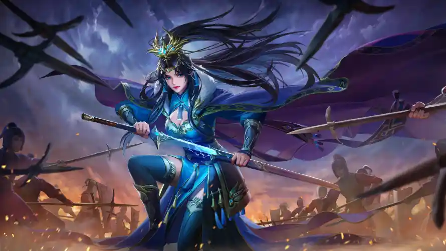 4k士兵壁纸 - 女将 - 披风 - 持剑「哲风壁纸」 4k士兵壁纸 - 女将 - 披风 - 持剑「哲风壁纸」