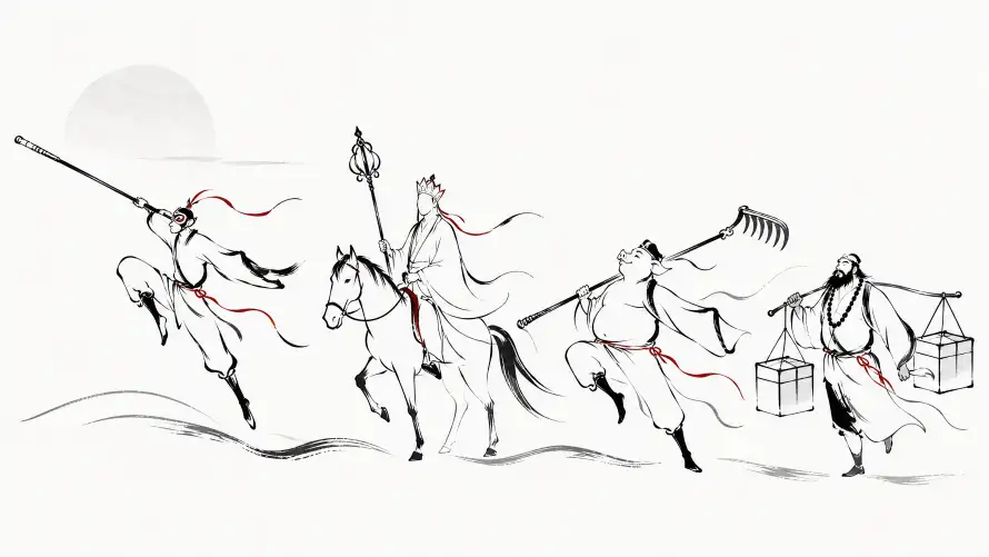 4k人物壁纸 - 古风 - 唐僧 - 国风「哲风壁纸」
